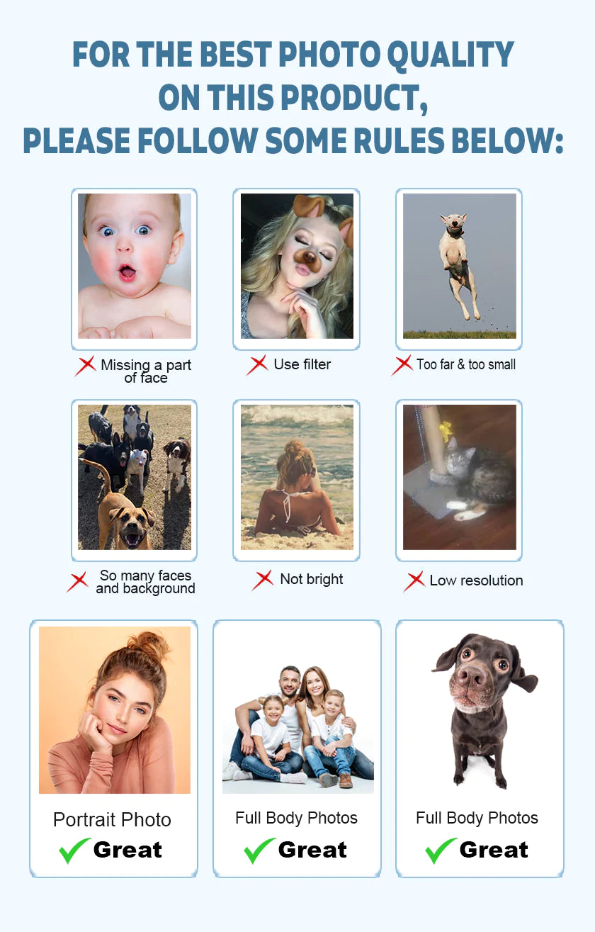Custom Photo - Personalized Cat Laser Engraving 3D Cuboid Shaped Crystal Lamp