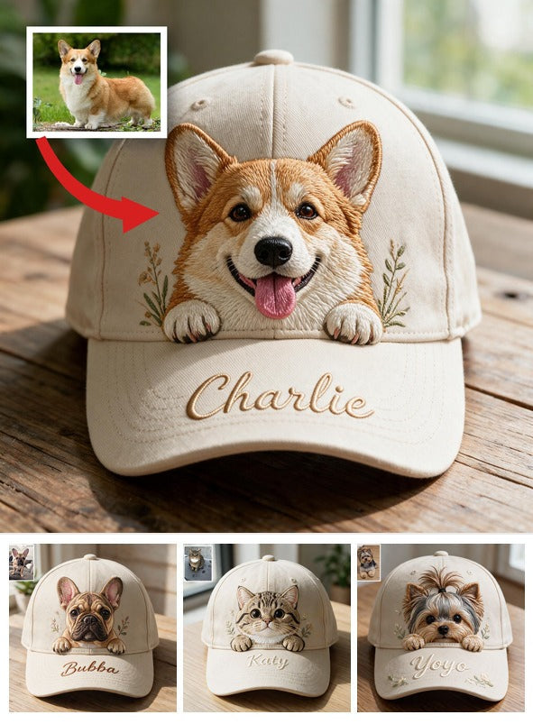 Casquette classique personnalisée Corgi gallois, cadeau brodé pour les amoureux de Corgis