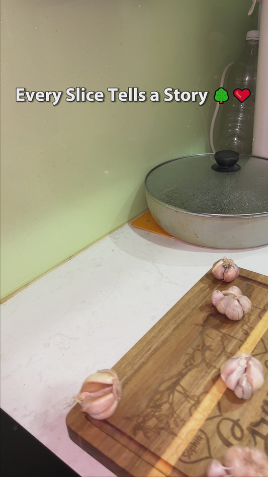 Enkelkinder machen das Leben großartiger – personalisiertes Oma-Schneidebrett