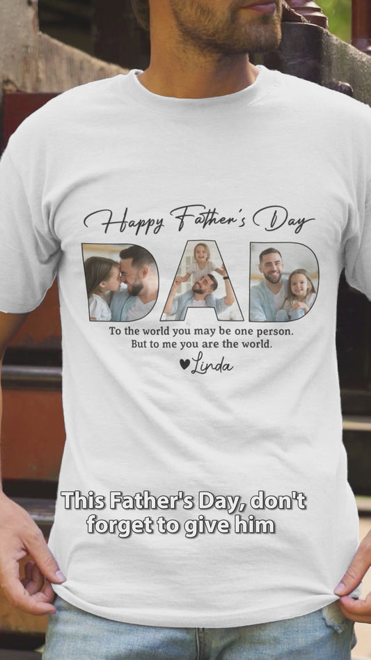 Happy Father's Day Dad - Personalized Father T-shirt And Hoodie