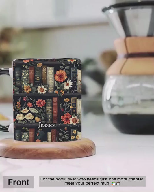 Yes I Do Need All These Books - Personalized Book Accent Mug