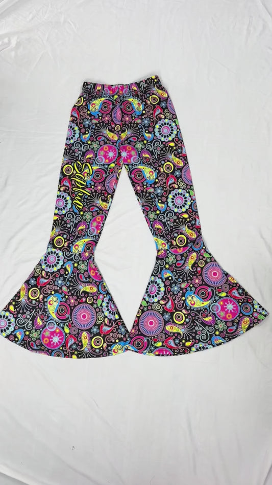 Hippie Soul - Personalized Hippie Flare Leggings