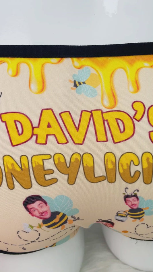 My Honeylicious - Personalized Couple Lace Border Women Briefs