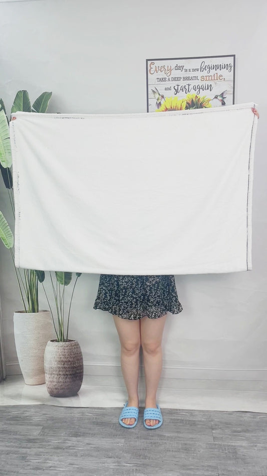 Hubby & Wifey - Personalized Husband And Wife Blanket