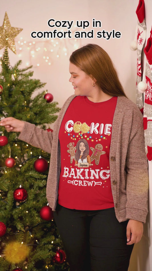 Christmas Baking Crew - Personalized Baking T-shirt & Hoodie