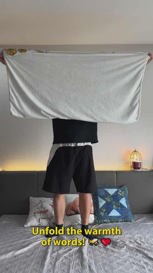 Sois heureux - Couverture personnalisée