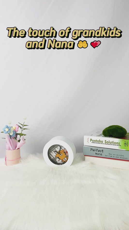 Holding Hands Grandma Mom Nana - Personalized Grandma Canvas Tote Bag