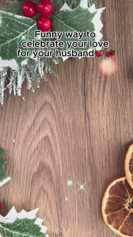 Congrats On Being My Husband - Personalized Couple Transparent Ornament