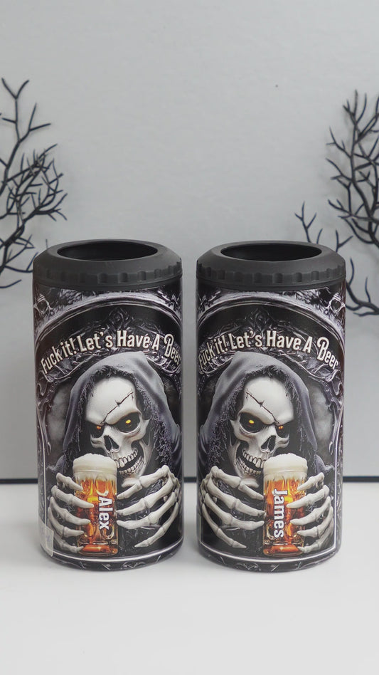 Let's Have A Beer - Personalized Beer Can Cooler