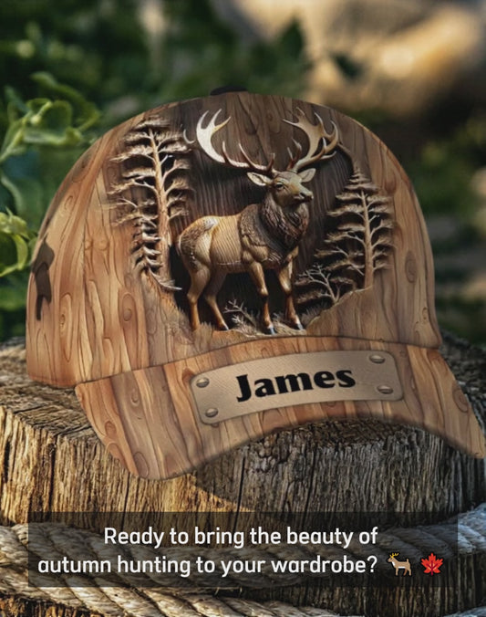 Love Hunting - Personalized Hunting Classic Cap