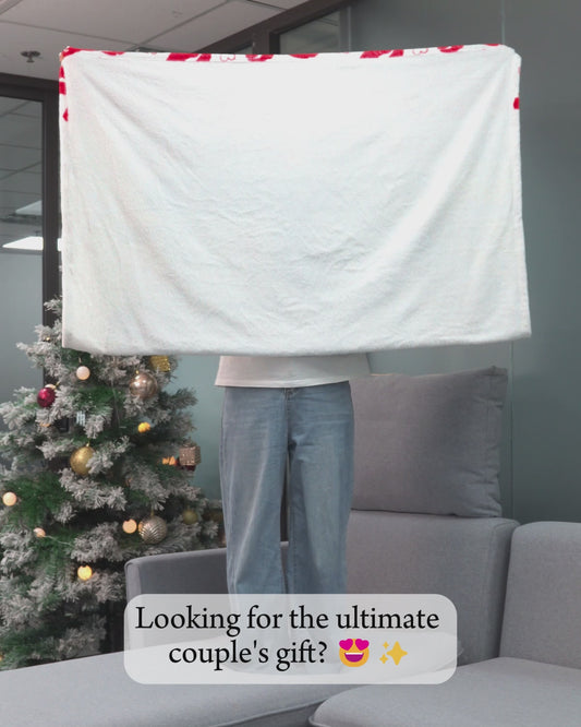 It's Not That I'm Horny All The Time - Personalized Couple Blanket