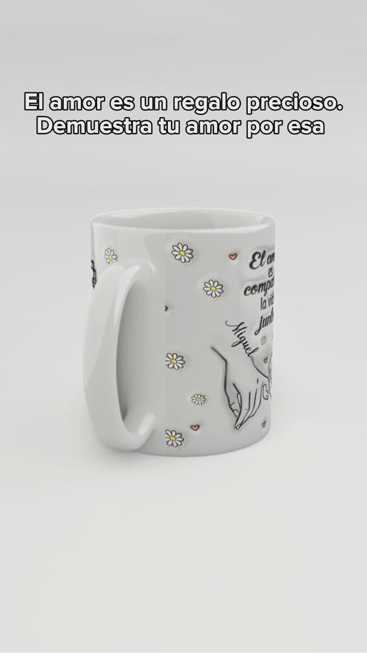 Eres El Amor De Mi Vida - Personalized Couple Mug