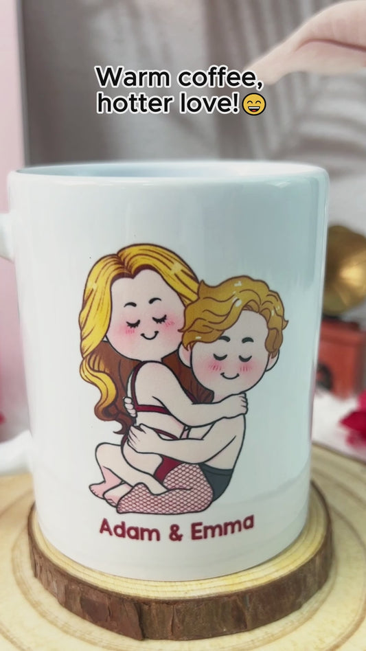 Thanks For Being So HOT - Personalized Couple Mug