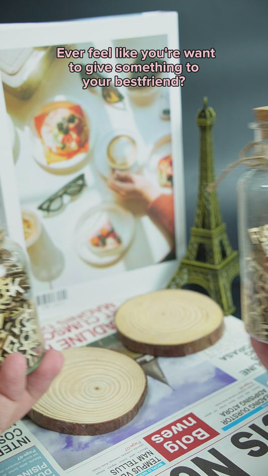 Glas aus Holz F - Glas aus F