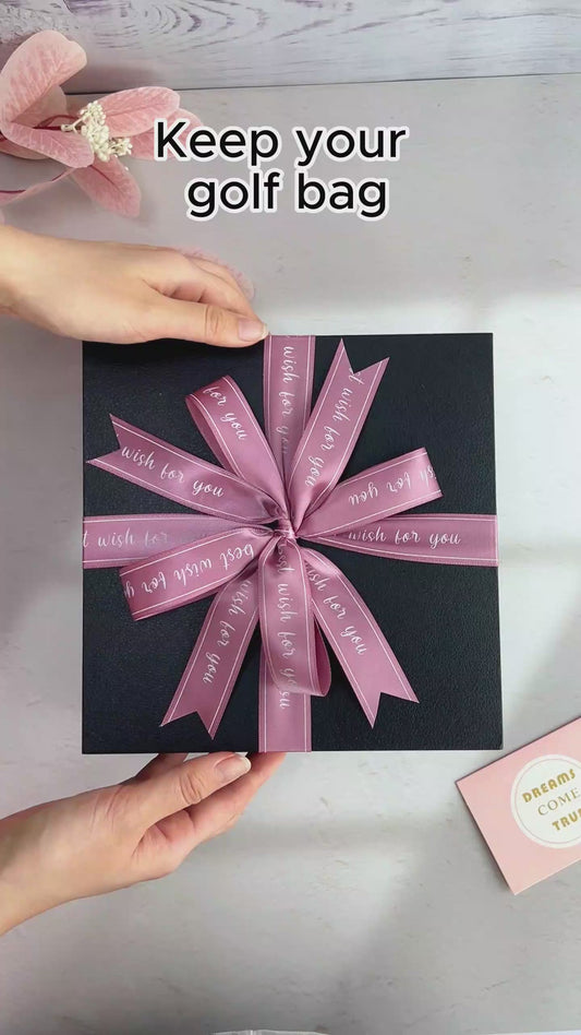 Just a girl - Personalized Golf Leather Luggage Tag