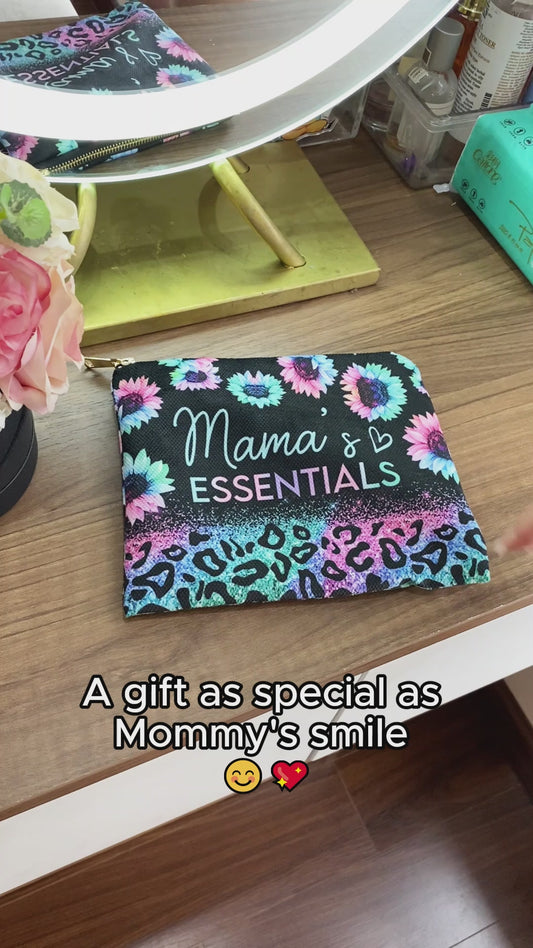 Mama’s Essentials - Personalized Mother Pouch