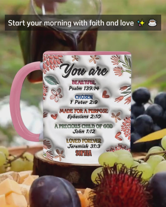 You Are Bible - Personalized Christian Accent Mug