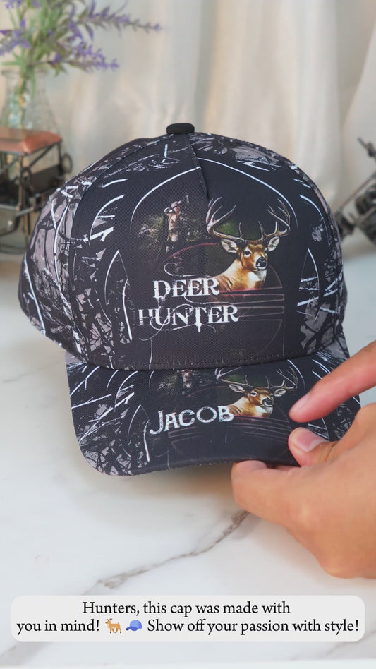 Deer Hunting - Personalized Hunting Classic Cap
