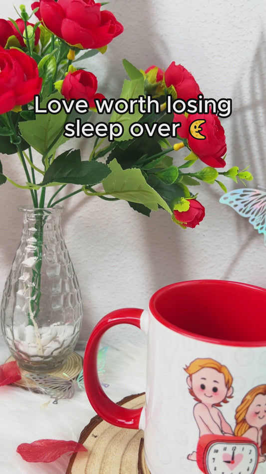 I'd Stay Up Past 9pm For You Clock - Personalized Couple Accent Mug