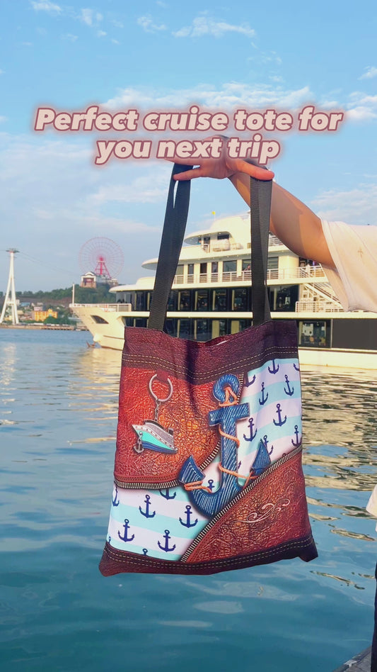 Love Cruising Personalized Tote Bag
