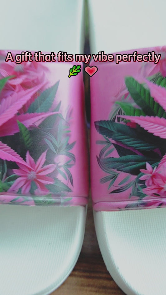 Pretty Lil' Pothead – Personalisierte Weed-Sandalen