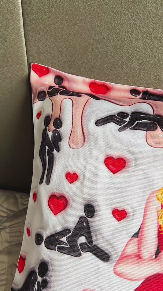 I Love You - Personalized Couple Throw Pillow