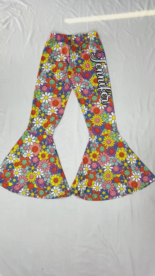 Hippie Soul - Personalized Hippie Flare Leggings