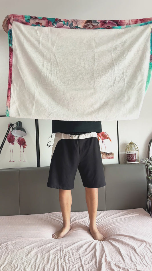 Mignon bébé vache - Couverture personnalisée