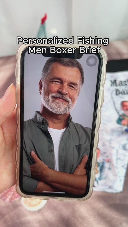 Master Baiter - Personalized Fishing Men Boxer Briefs