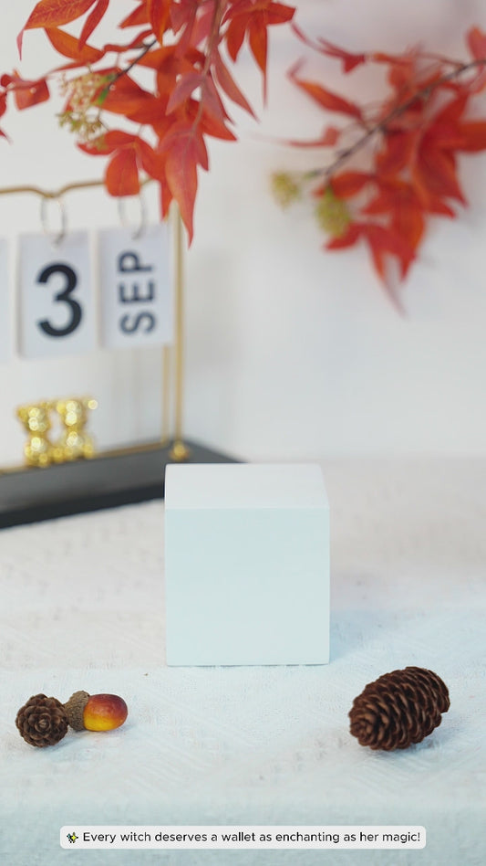 Beautiful Witch - Personalized Witch Leather Long Wallet