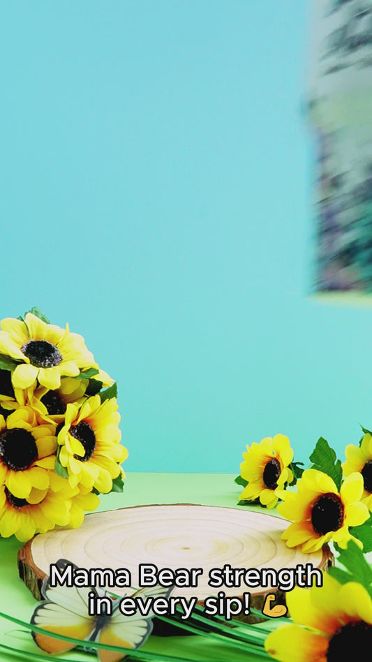 Mama Bear - Personalized Mother Tumbler With Handle