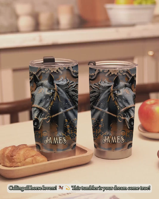 Beautiful Horse - Personalized Horse Tumbler