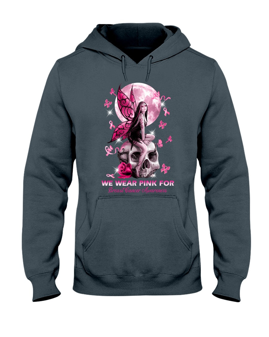 Nous portons du rose pour la sensibilisation au cancer du sein - T-shirt et sweat à capuche 0822
