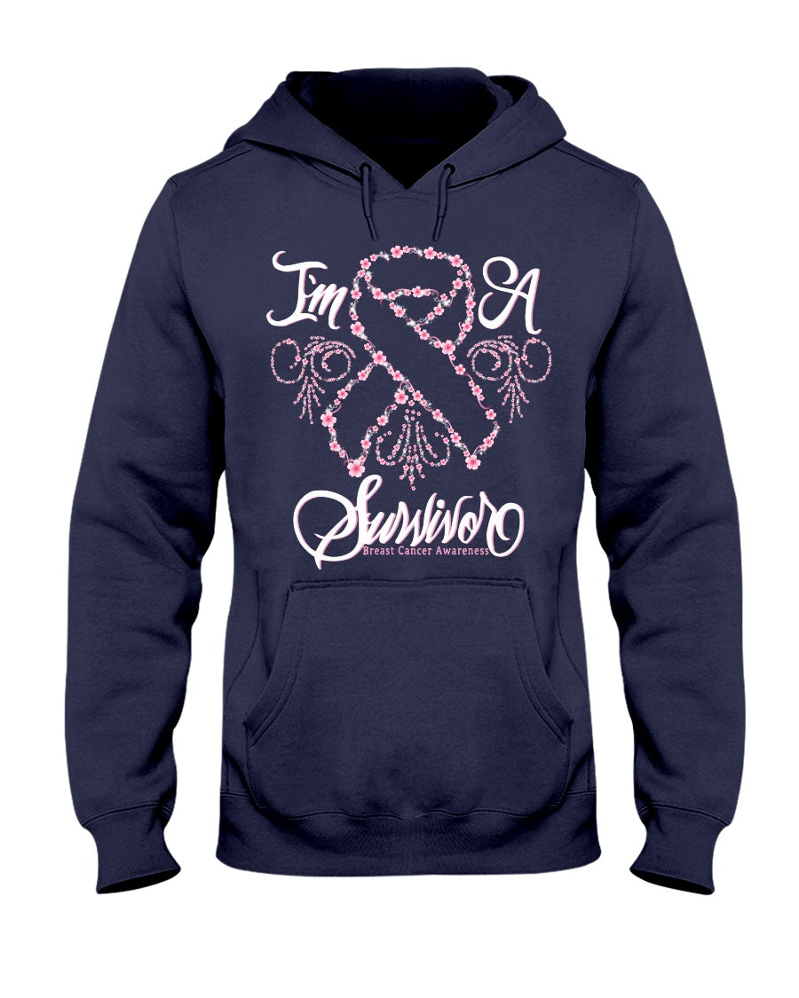 I'm A Survivor - Breast Cancer Awareness T-shirt and Hoodie 0822