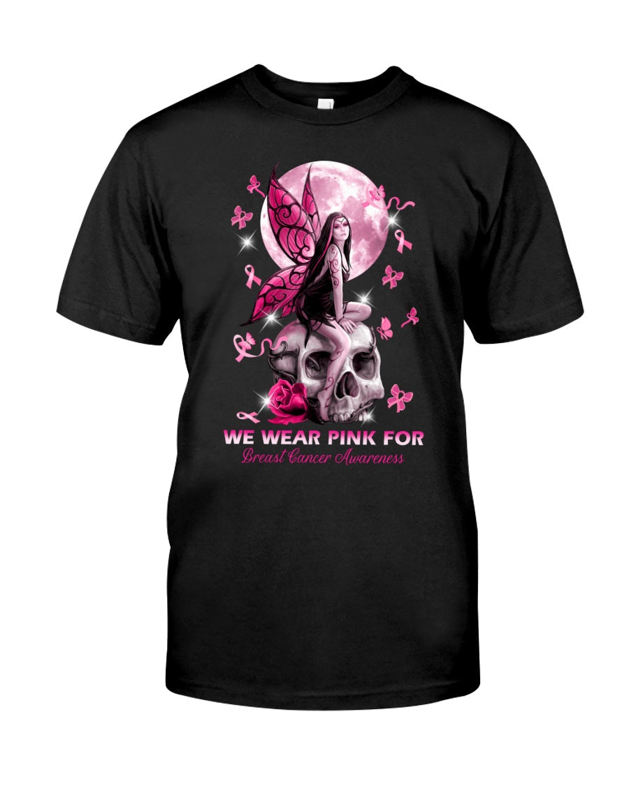 Nous portons du rose pour la sensibilisation au cancer du sein - T-shirt et sweat à capuche 0822