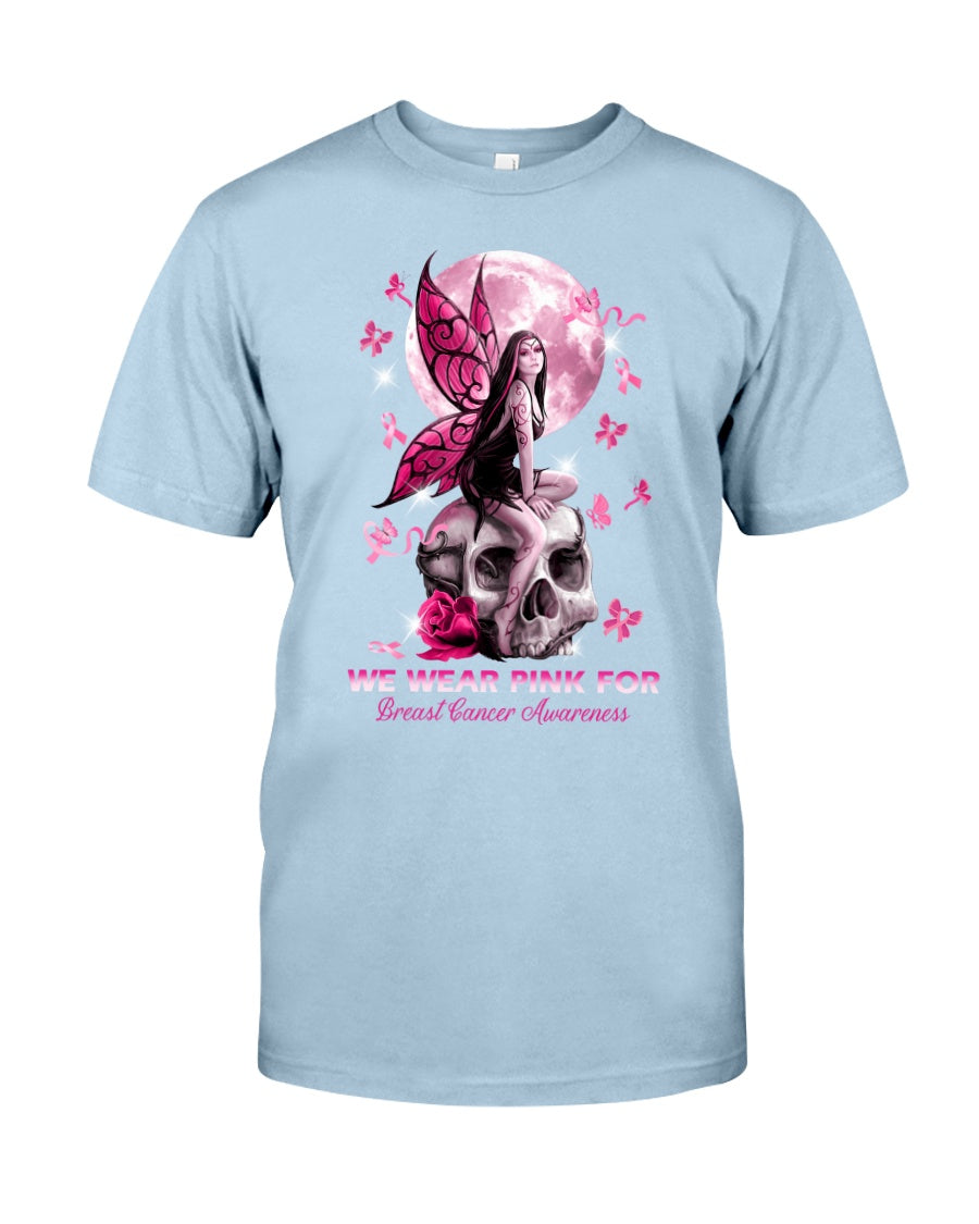 Nous portons du rose pour la sensibilisation au cancer du sein - T-shirt et sweat à capuche 0822