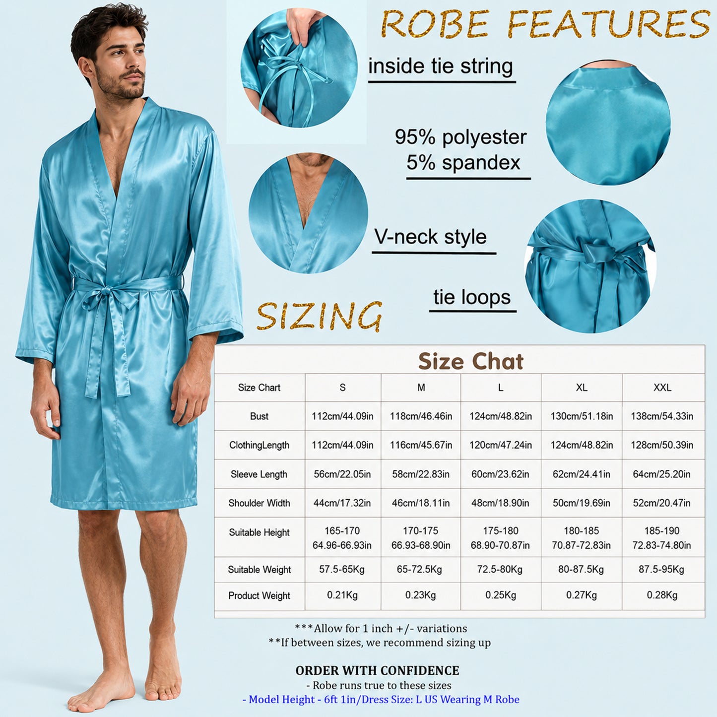 It's Always 4:20 - Personalized Weed Satin Robe