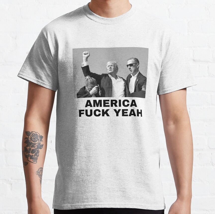 „Vermisst mich“-Shirt, „Fight Fight Fight“-T-Shirt, „Rallye 2024“-Shirt & Hoodie