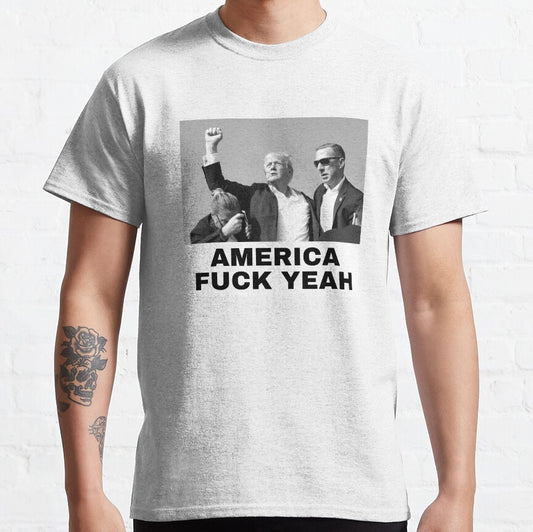 T-shirt « Tu m’as manqué », T-shirt « Fight Fight Fight », T-shirt et sweat à capuche « Rallye 2024 »