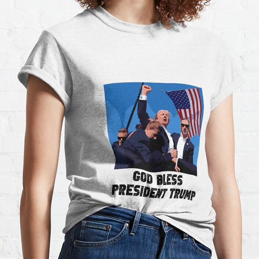 Never Surrender Shirt, Fight For America T-shirt, 2024 Rally Shirt T-shirt & Hoodie