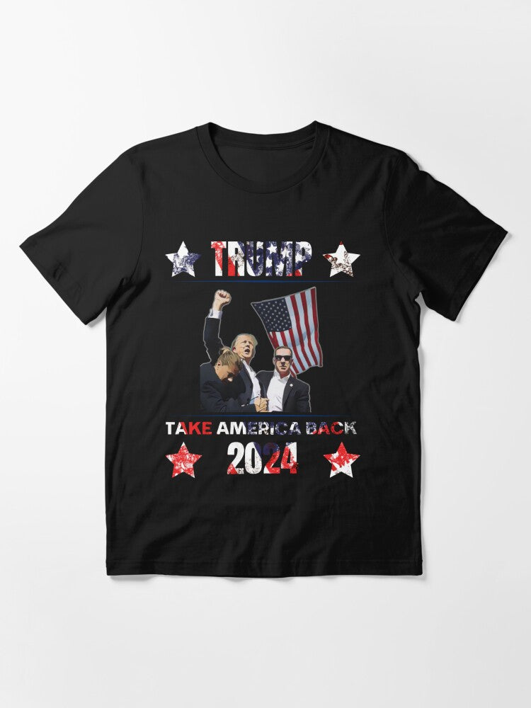„Niemals aufgeben“-Shirt, „Kämpfe für Amerika“-T-Shirt, „Kundgebung 2024“-Shirt & Hoodie