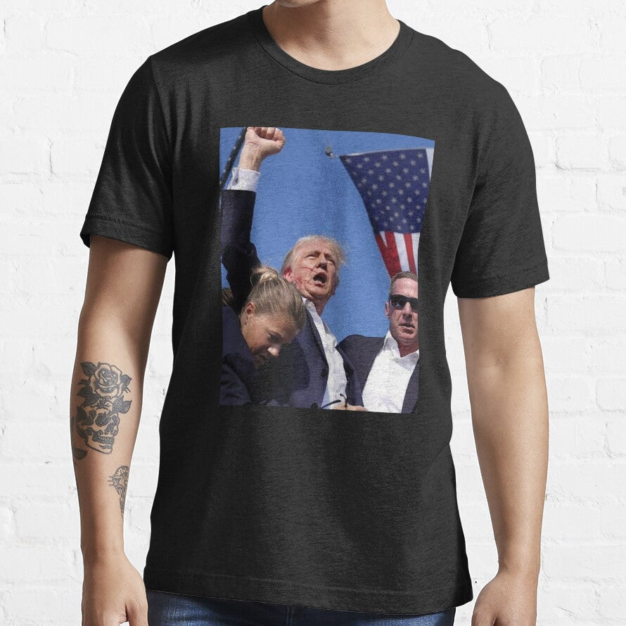 T-shirt « Never Surrender », T-shirt « Fight For America », T-shirt et sweat à capuche « Retro Rally »