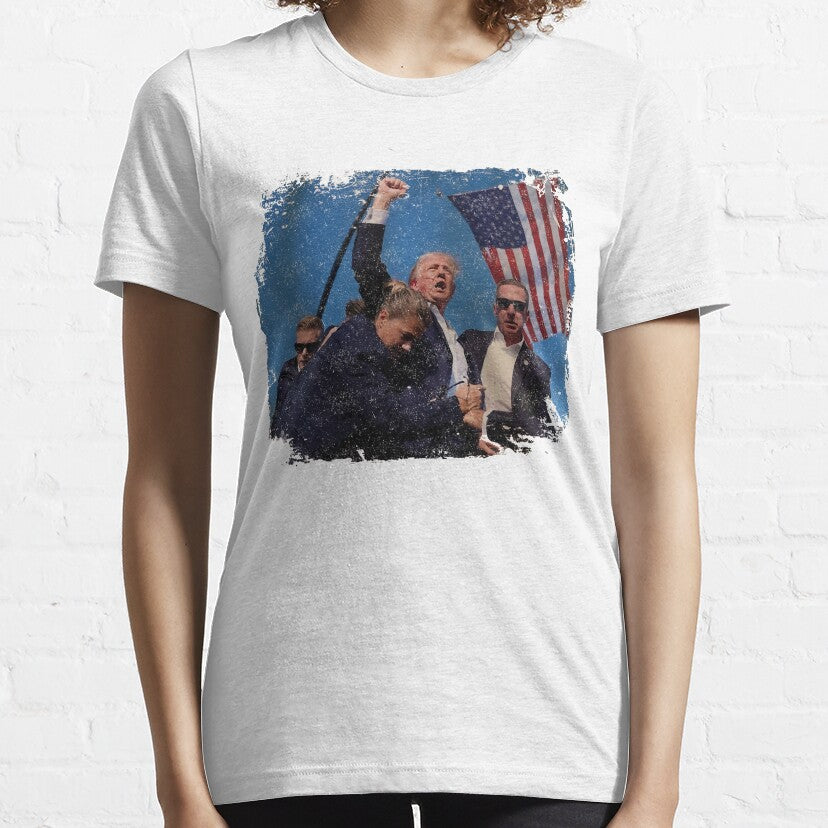 T-shirt « Never Surrender », T-shirt « Fight For America », T-shirt et sweat à capuche « Retro Rally »