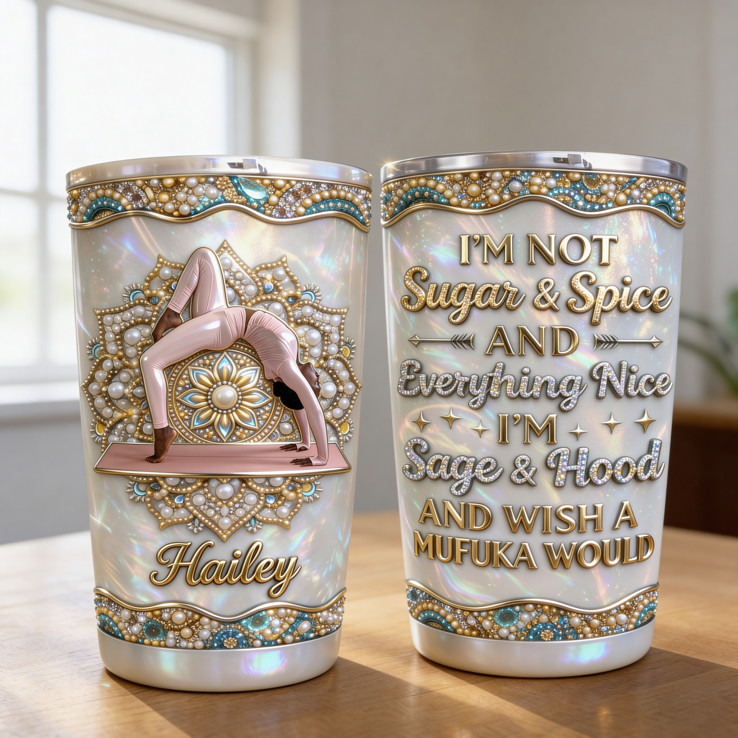 Yoga Lovers - Personalized Yoga Tumbler