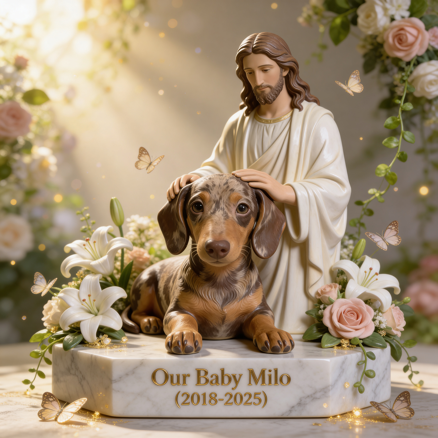 Memorial Gift For Lost Of Loved Ones - Personalized Memorial Custom Shaped Acrylic Plaque