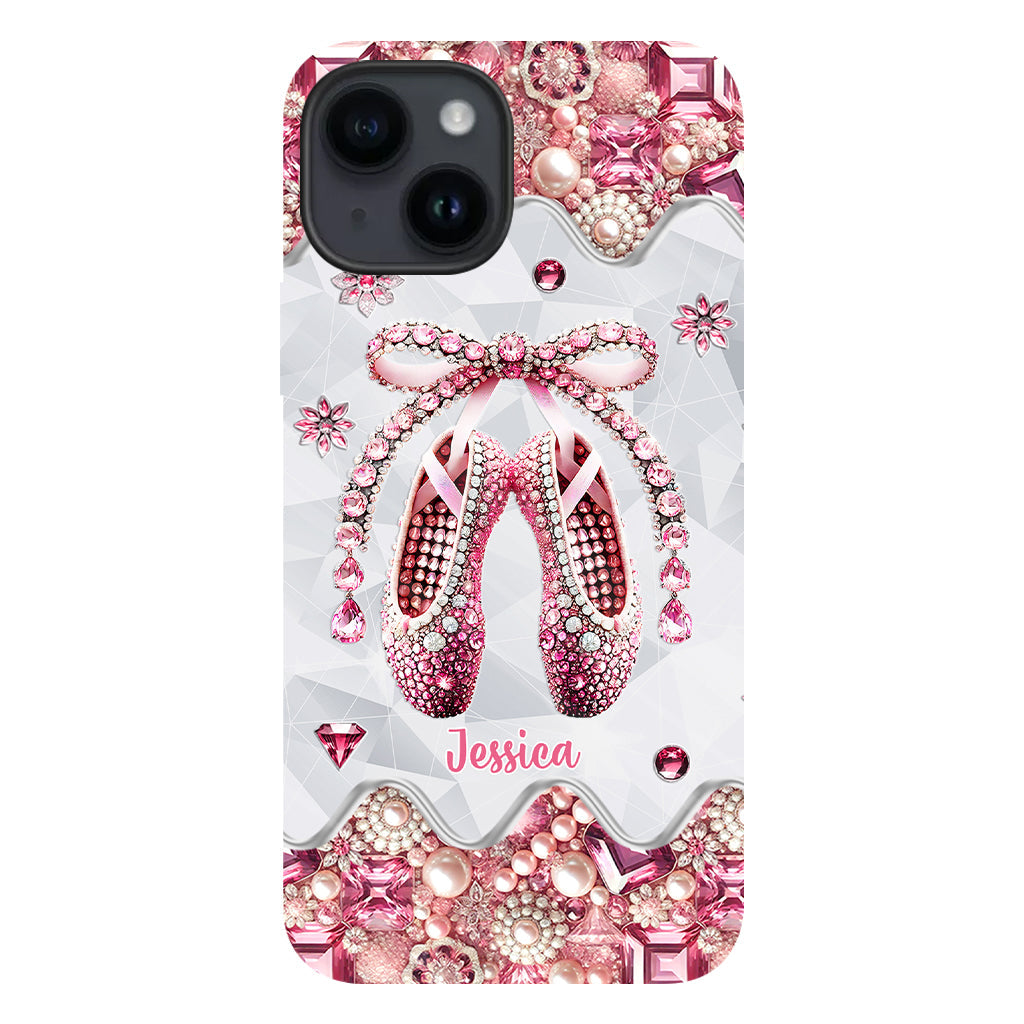 Coque de téléphone personnalisée Love Ballet - Impression intégrale sur le thème du ballet