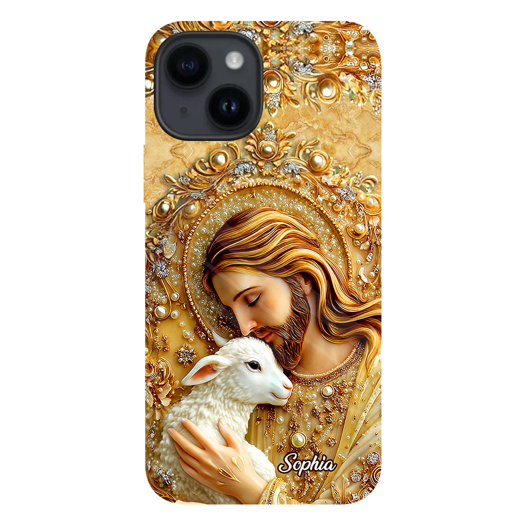 Ein Kind Gottes – Personalisierte Handyhülle mit christlichem Vollbilddruck