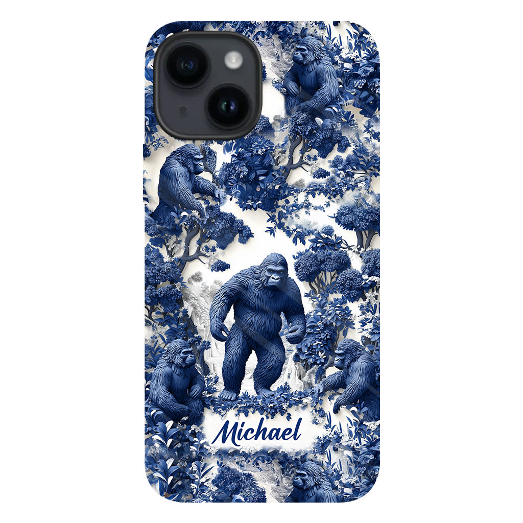Ambiance estivale Bigfoot - Coque de téléphone personnalisée avec imprimé intégral - Randonnée