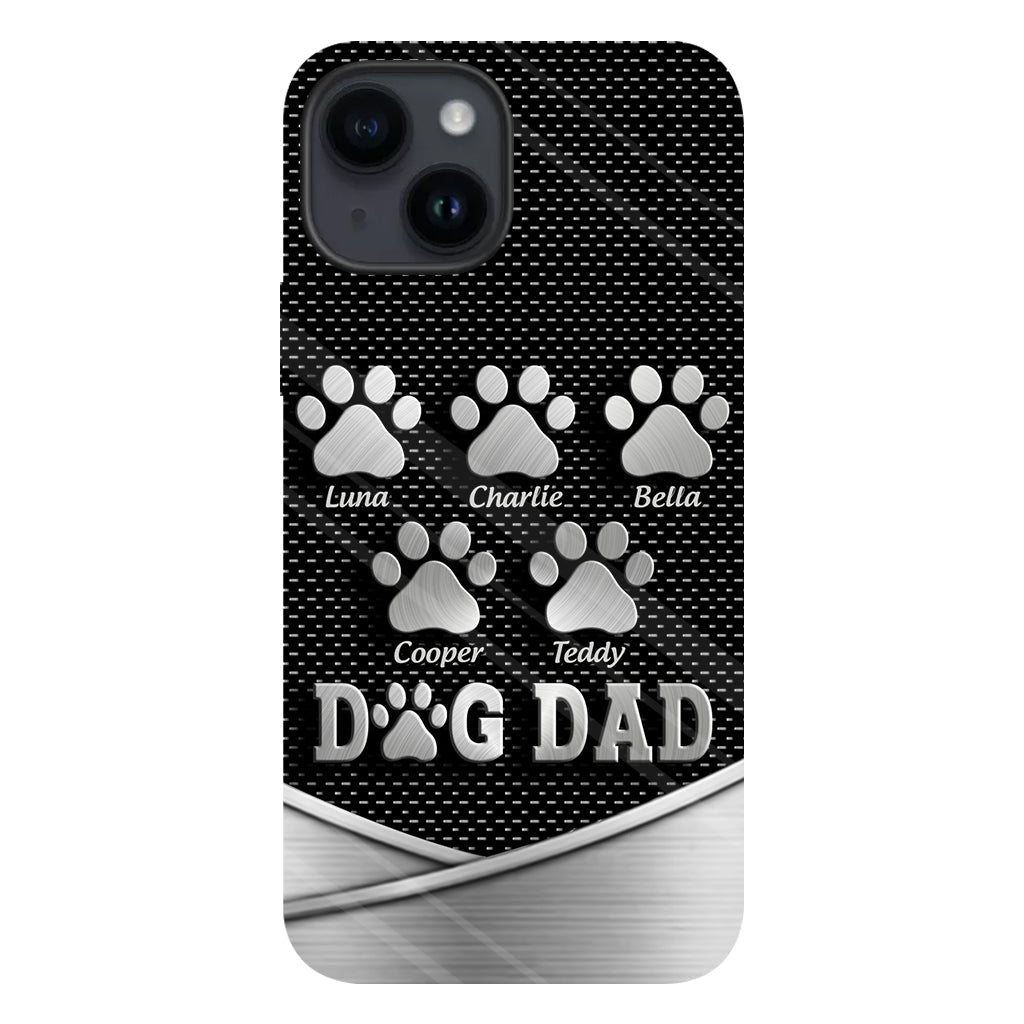 Papa de chien - Coque de téléphone personnalisée avec imprimé intégral de chien