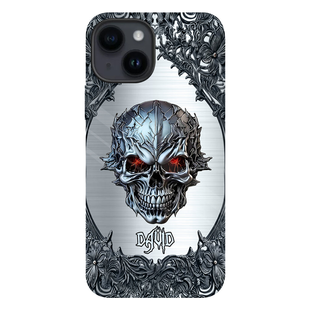 Cool Skull - Personalized Skull Full Print Phone Case